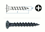 3,9 x 30mm Schnellbauschrauben Grobgewinde Stahl...