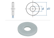 13mm Unterlegscheiben großer Außendurchmesser...
