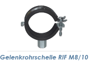 40-43mm (1 1/4&quot;) Gelenkrohrschellen M8/M10  (1 Stk.)