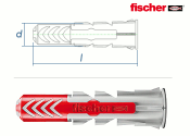 Fischer FIXtainer DUOPOWER Dübelbox 210 teilig (1 Stk.)