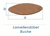Gr. 10 Holzlamellend&uuml;bel Buche (10 Stk.)
