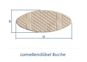 Gr. 20 Holzlamellendübel Buche (10 Stk.)