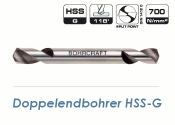 4mm HSS-G Doppelendbohrer geschliffen (1 Stk.)